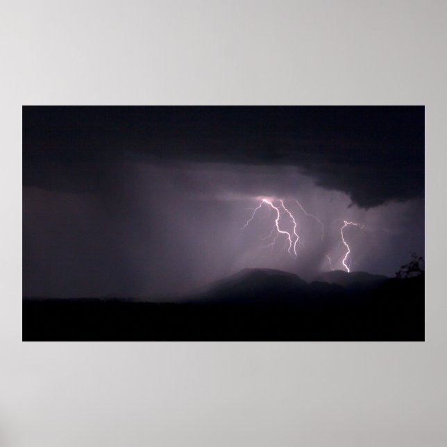 Affiche Éclair du désert (Devant)