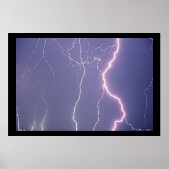 Affiche Éclair - Poster- (Devant)