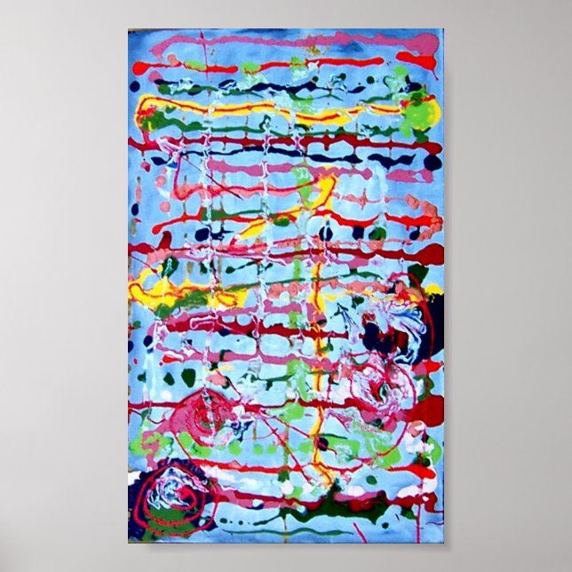 Affiche Éclairage horizontal (Devant)