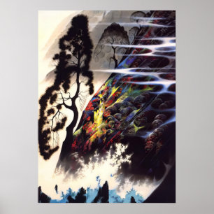 Affiche Éclat radiant - 1990; États-Unis Eyvind Ear