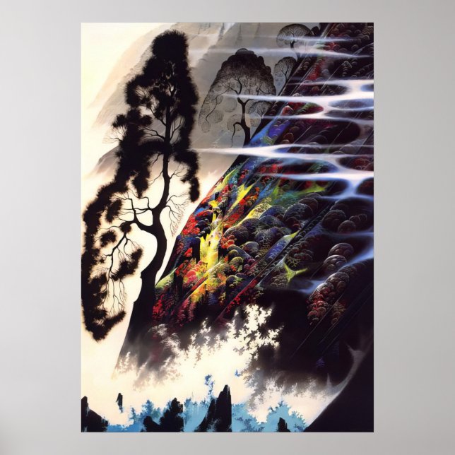 Affiche Éclat radiant - 1990; États-Unis  Eyvind Ear (Devant)