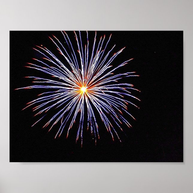 Affiche Éclatement nocturne (Devant)