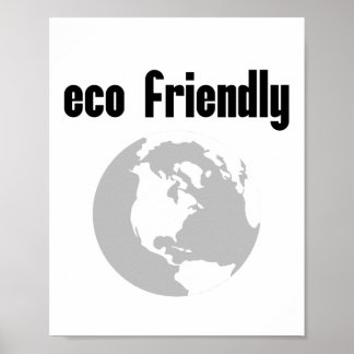 Affiche Eco Friendly : Réduisez votre impact De l'environn
