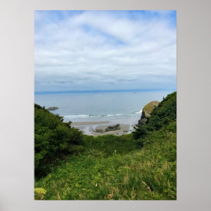 Affiche Ecola State Park, Cannon Beach, Oregon