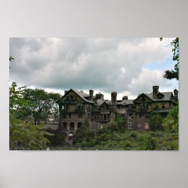 Affiche École abandonnée (Devant)