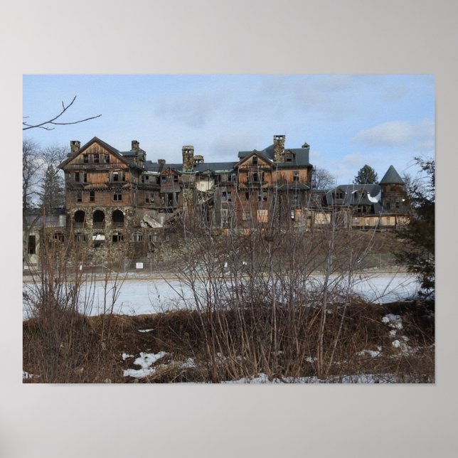 Affiche École abandonnée (Devant)