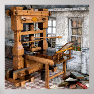 Affiche École ancienne