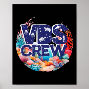 Affiche École biblique de vacances Équipe Vbs École bibliq