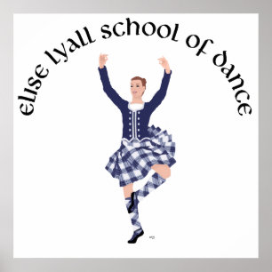 Affiche École de danse CUSTOM Elise Lyall