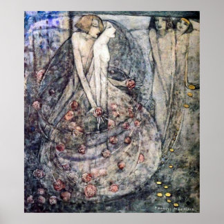 Affiche École de Glasgow Frances Macdonald MacNair Le Cho