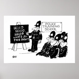 Affiche École de police