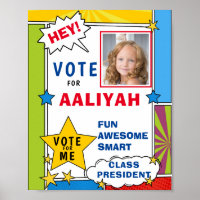 École de vote de style bande dessinée animée dynam