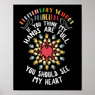 Affiche École élémentaire Principal Coeur d'appréciation