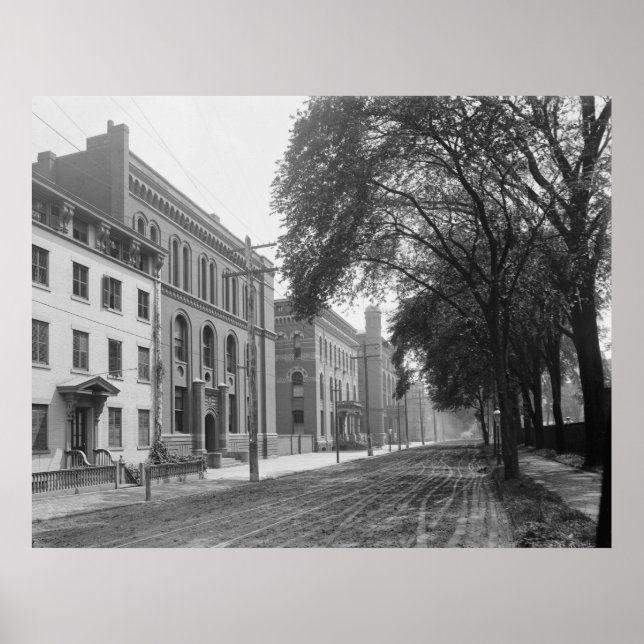 Affiche École scientifique de Sheffield (Université de Yal (Devant)