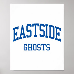 Affiche École Secondaire D'Eastside Hs Paterson Nj Retro