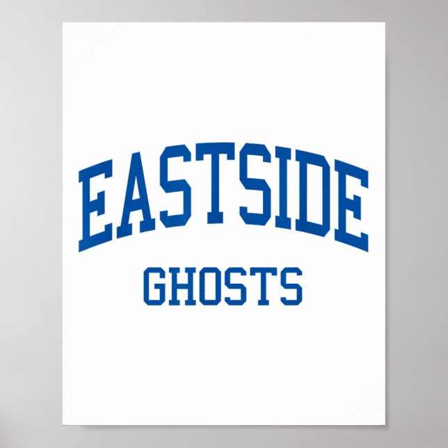 Affiche École Secondaire D'Eastside Hs Paterson Nj Retro (Devant)