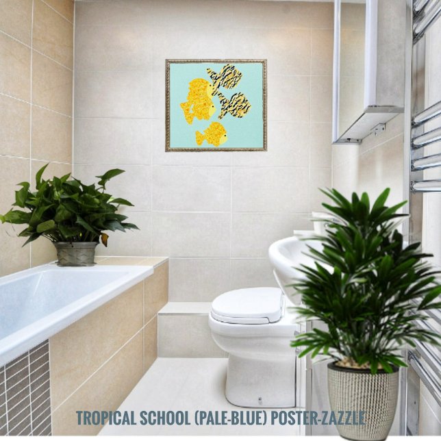 Affiche École tropicale (Créateur téléchargé)