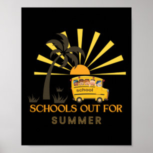Affiche Écoles Pour Enfants D'Été - Joyeux