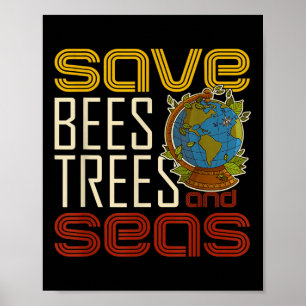 Affiche Écologiste Protection De l'environnement Animaux P
