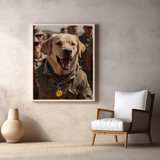 Affiche Écorce, Point, Répéter : Discipline Dans La Fourru (Créateur téléchargé)