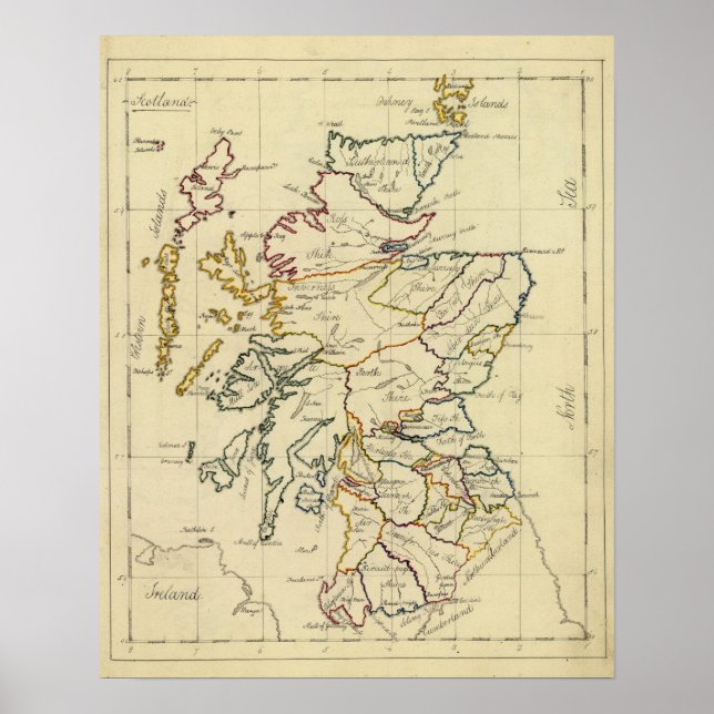 Affiche Écosse 10 (Devant)