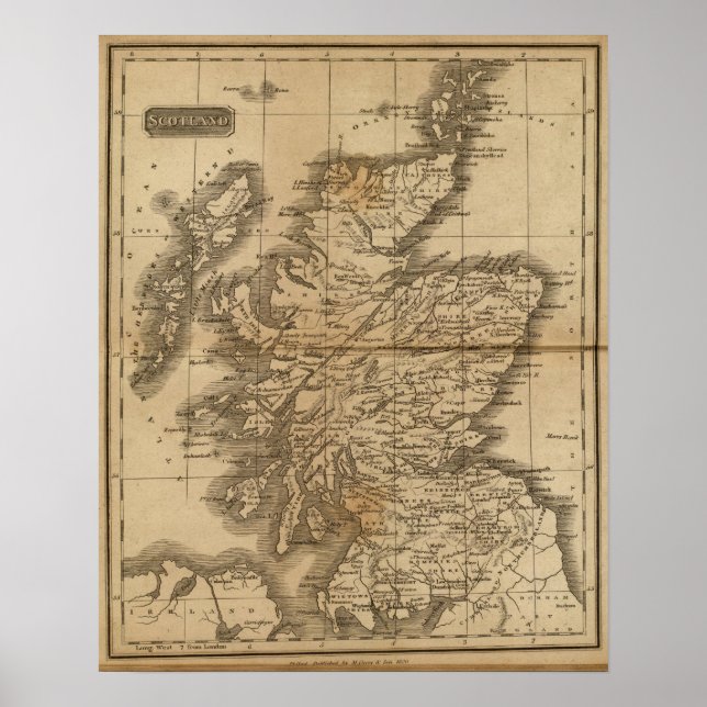 Affiche Écosse 13 (Devant)