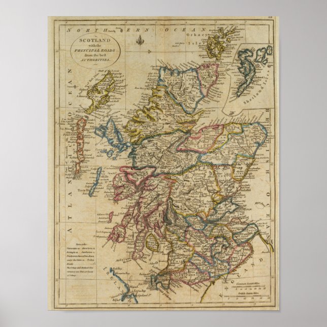Affiche Écosse 23 (Devant)