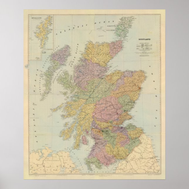 Affiche Ecosse composite (Devant)