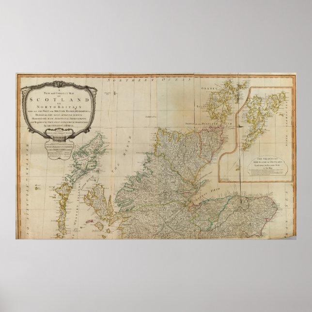 Affiche Ecosse nord (Devant)