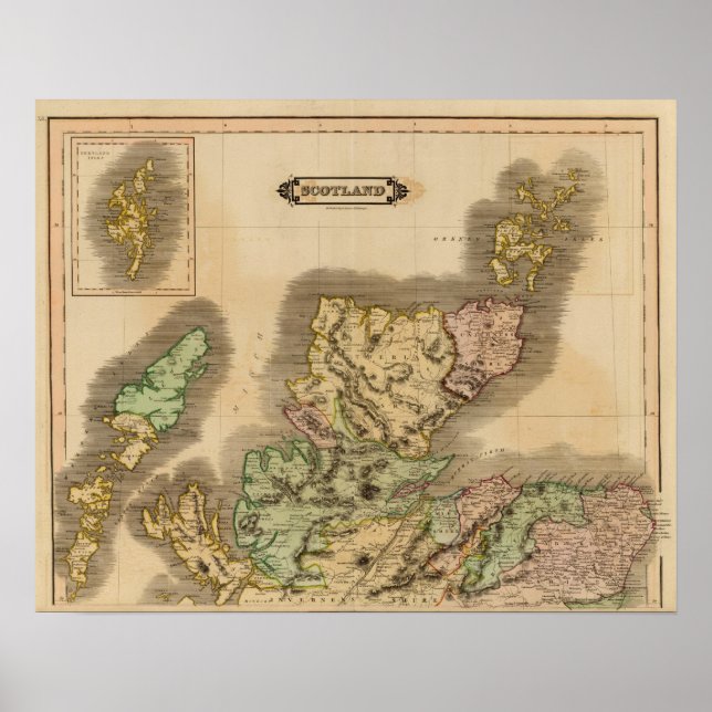 Affiche Ecosse Nord (Devant)