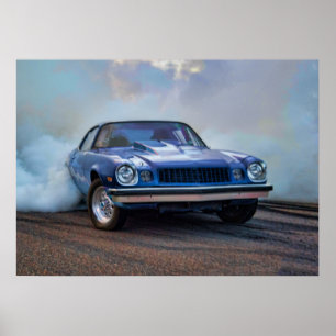 Affiche Écoulement de Chevy Camaro
