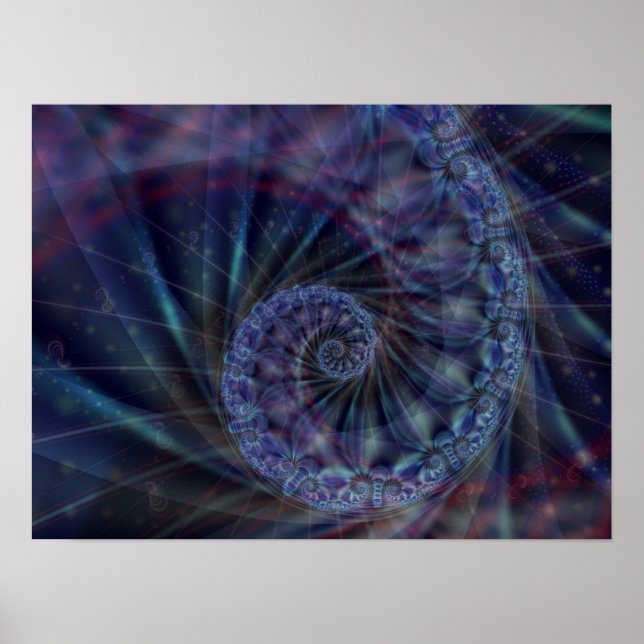 Affiche Écoulement d'eau (Devant)