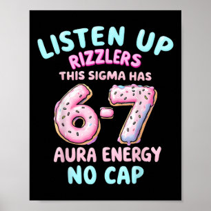 Affiche Écoutez bien, Rizzlers, ce Sigma a 67 Énergie Aura