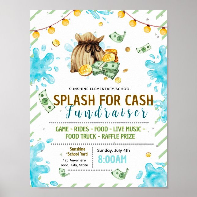 Affiche Écran de démarrage modifiable pour flyer de collec (Devant)