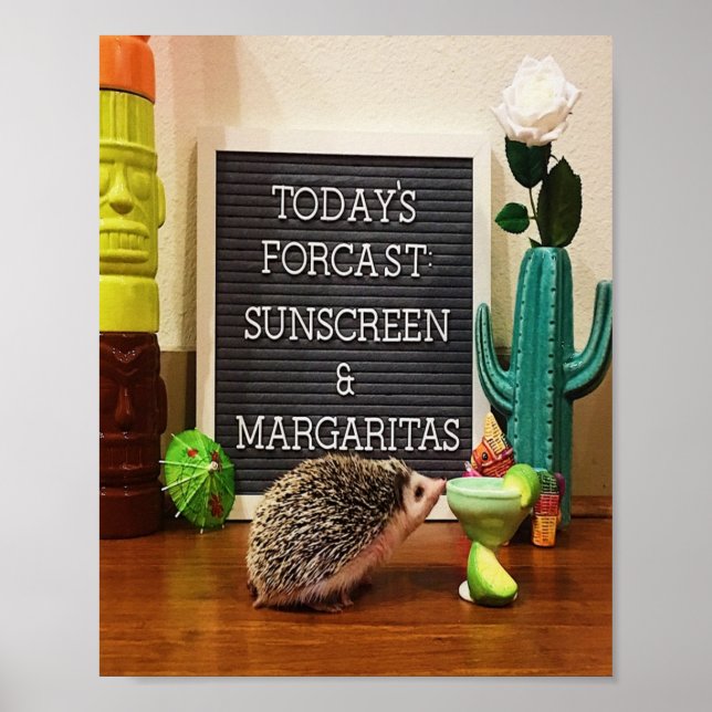 Affiche Écran solaire et Margaritas (Devant)
