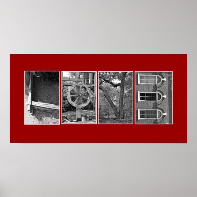 Affiche Écraser avec des images (Devant)