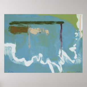 Affiche Écriture dans le ciel - 1997 - Helen Frankenthal