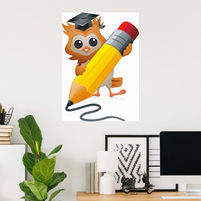 Affiche Écriture de hibl (Créateur téléchargé)