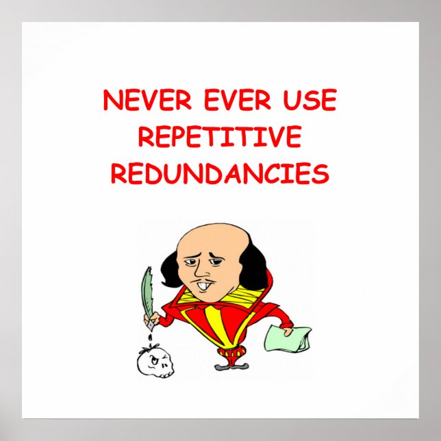 Affiche écrivain (Devant)