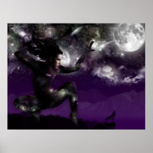 Affiche Écrou - déesse de nuit