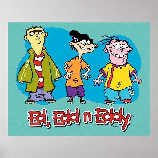 Affiche Ed, Edd, n Eddy Smiling (Devant)