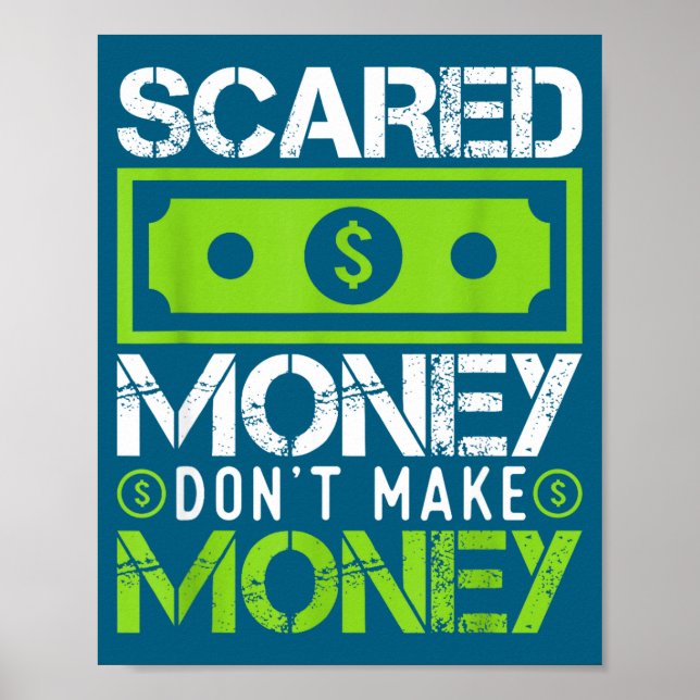 Affiche Ed Money Dont Make Money Dollar Cash Graphic Boss  (Devant)