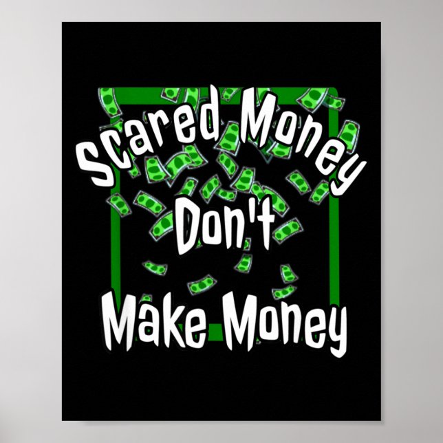 Affiche Ed Money Ne Fait Pas D'argent Gif Des Traders De L (Devant)