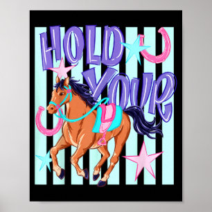 Affiche Ed Rétro Tiens Tes Chevaux Ed Amoureux Des Chevaux