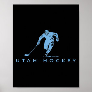 Affiche Eddy's Canyon Hockey Utah Hockey