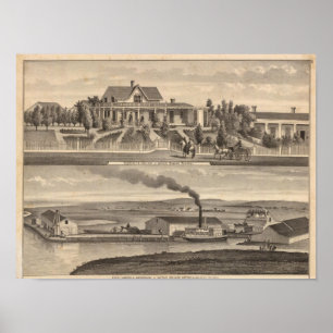 Affiche Eden Landing, Résidence de Barron, entrepôts