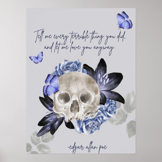 Affiche Edgar Allan Poe (Devant)