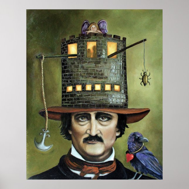 Affiche Edgar Allan Poe (Devant)