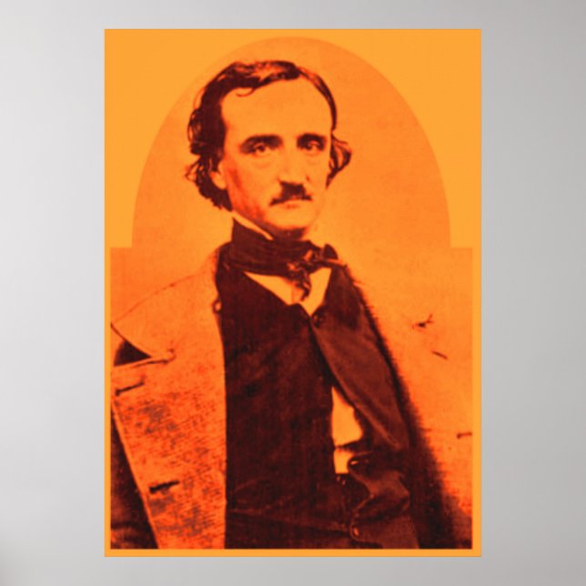 Affiche Edgar Allan Poe imprimé 5 (Devant)