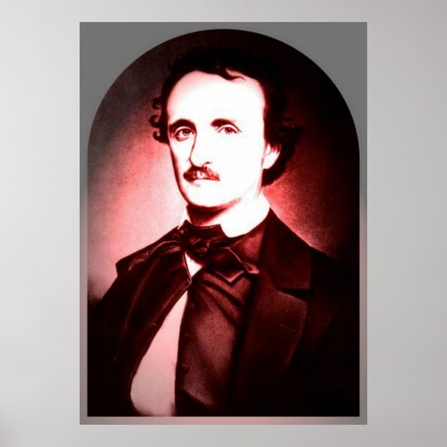 Affiche Edgar Allan Poe imprimer deux (Devant)